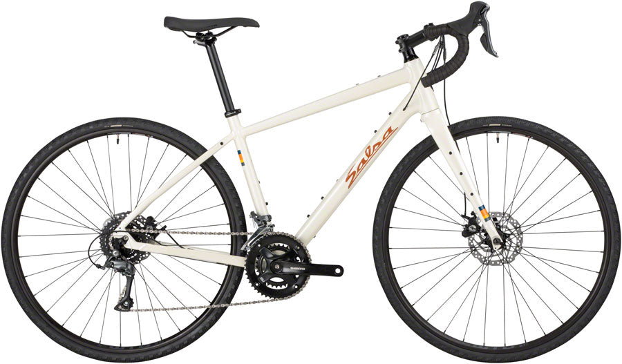 Salsa Journeyer 2.1 Claris 700 Bike - 700c Aluminum Tan 60cm All-Road Bike Salsa   