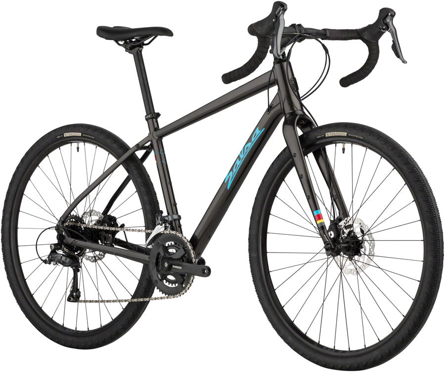Salsa Journeyer 2.1 Claris 650 Bike - 650b Aluminum Black 51cm All-Road Bike Salsa   