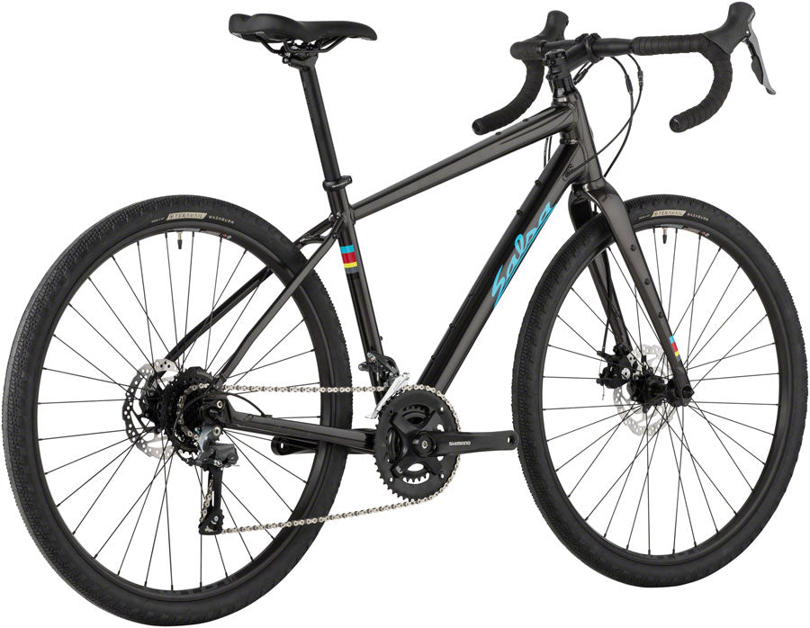 Salsa Journeyer 2.1 Claris 650 Bike - 650b Aluminum Black 51cm All-Road Bike Salsa   