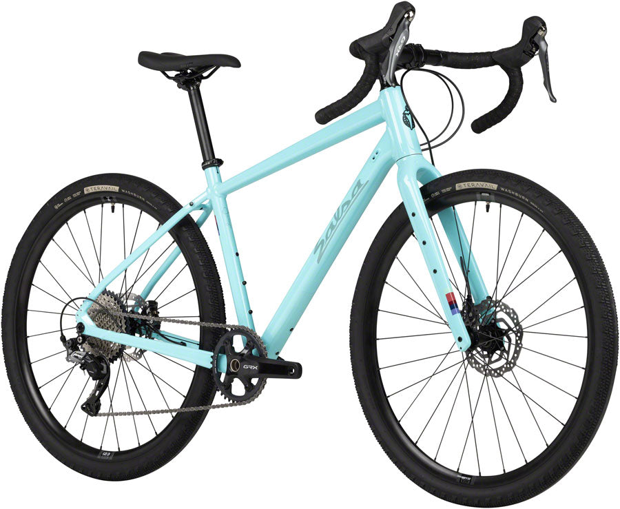 Salsa Journeyer 2.1 GRX 810 650 Bike - 650b Aluminum Aqua 57cm All-Road Bike Salsa   