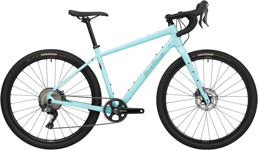 Salsa Journeyer 2.1 GRX 810 650 Bike - 650b Aluminum Aqua 57cm All-Road Bike Salsa   