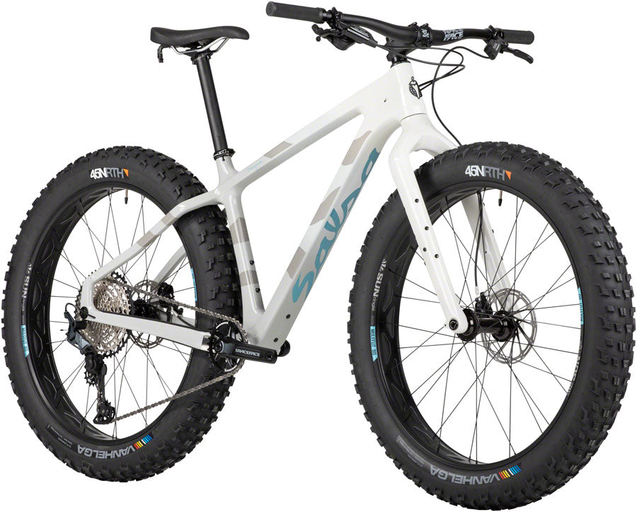Salsa Beargrease Carbon SLX Fat Tire Bike - 27.5" Carbon Gray Fade X-Large Fat Bike Salsa   