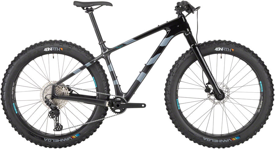 Salsa Beargrease Carbon Deore 11spd Fat Tire Bike - 27.5" Carbon BLK Fade Medium Fat Bike Salsa   
