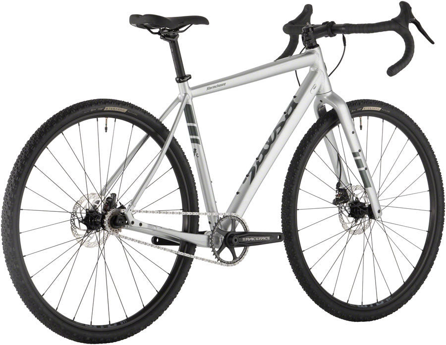 Salsa Stormchaser Single Speed Bike - 700c Aluminum Silver 56cm All-Road Bike Salsa   
