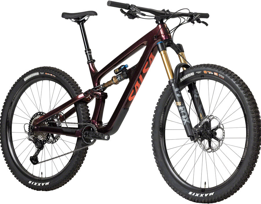 Salsa Blackthorn Carbon XTR Bike - 29" Carbon Dark Red X-Large Mountain Bike Salsa   