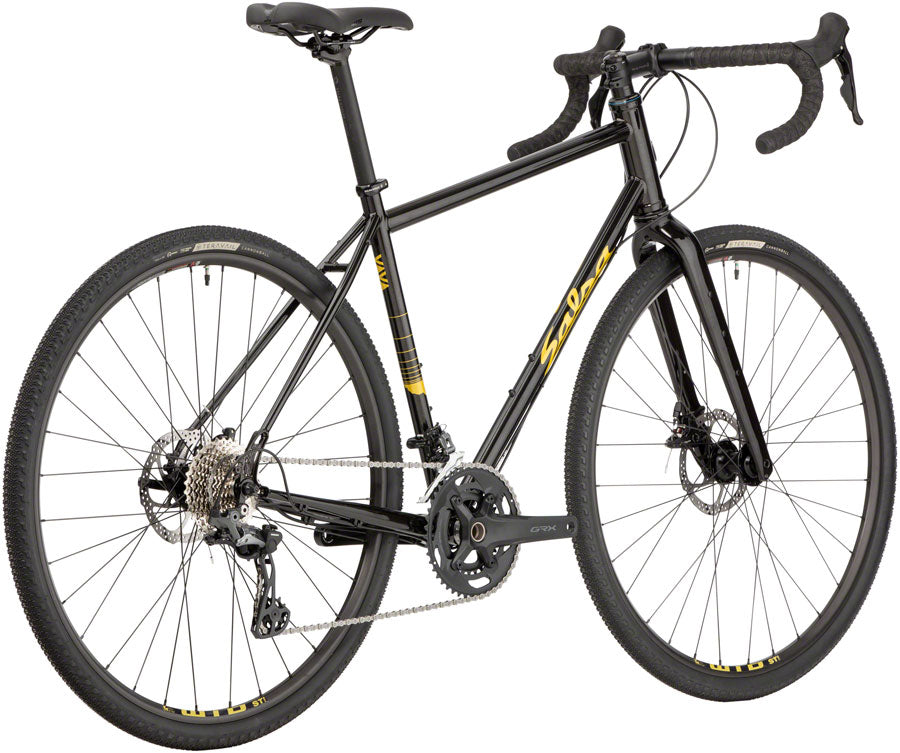 Salsa Vaya GRX 600 Bike - 700c Steel Black 52cm Touring Bike Salsa   