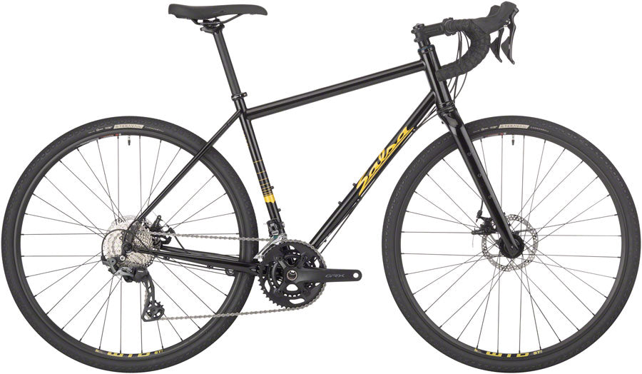 Salsa Vaya GRX 600 Bike - 700c Steel Black 52cm Touring Bike Salsa   