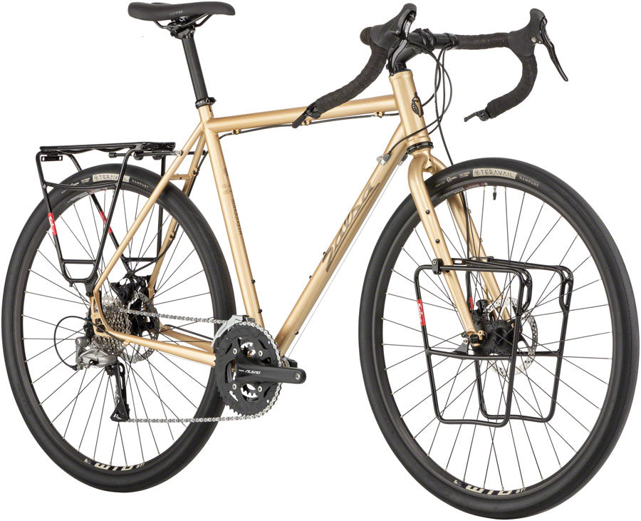 Salsa Marrakesh Alivio Bike - 700c Steel Gold 52cm Touring Bike Salsa   