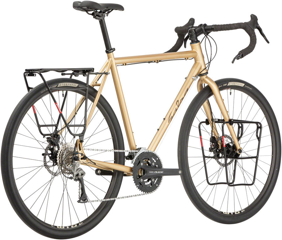 Salsa Marrakesh Alivio Bike - 700c Steel Gold 55cm Touring Bike Salsa   