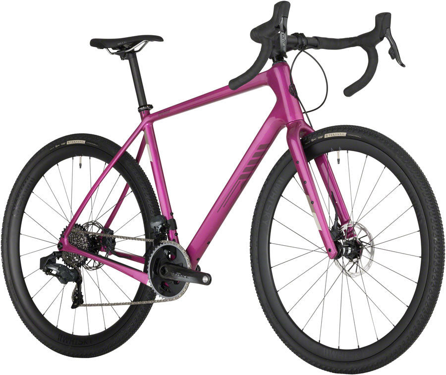 Salsa Warbird C Force AXS Bike - 700c Carbon Berry 59cm All-Road Bike Salsa   