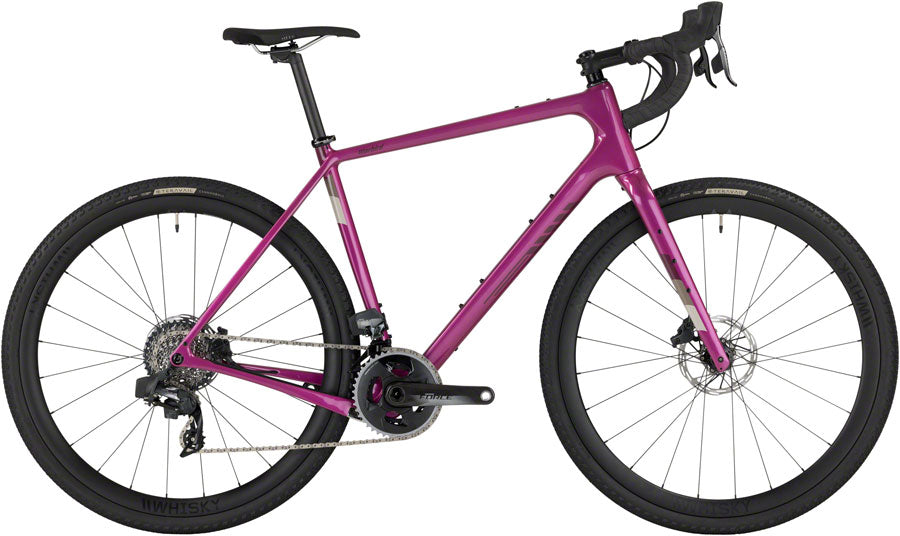 Salsa Warbird C Force AXS Bike - 700c Carbon Berry 56cm All-Road Bike Salsa   