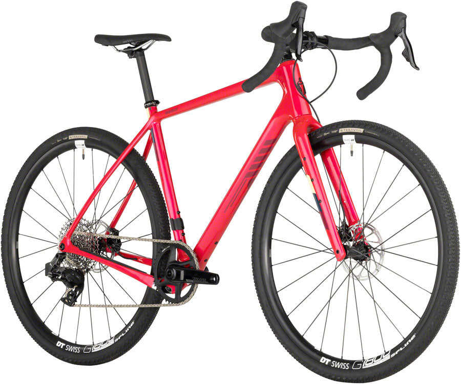 Salsa Warbird C Rival XPLR AXS Bike - 700c Carbon Red 61cm All-Road Bike Salsa   