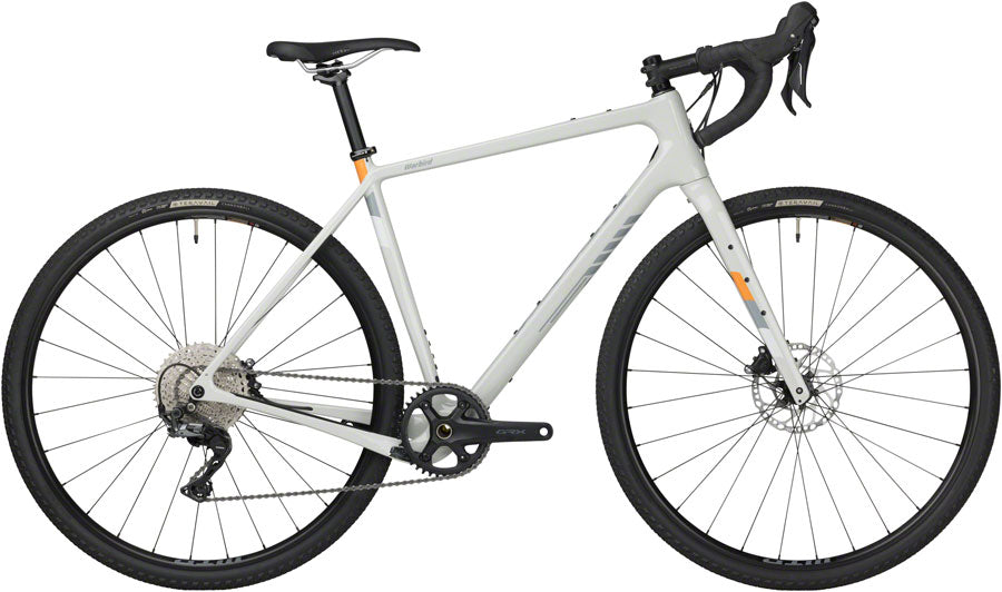 Salsa Warbird C GRX 600 1x Bike - 700c Carbon Light Gray 61cm All-Road Bike Salsa   