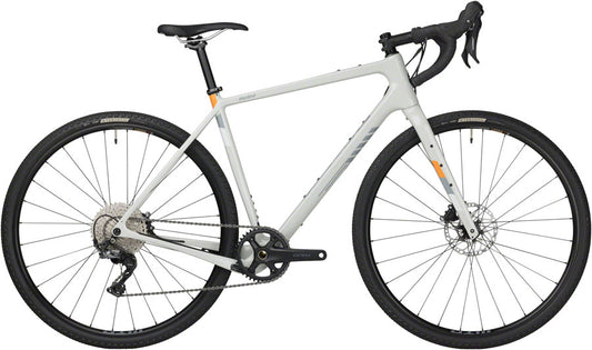 Salsa Warbird C GRX 600 1x Bike - 700c Carbon Light Gray 54.5cm All-Road Bike Salsa   