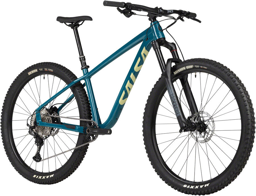 Salsa Timberjack XT Bike - 29" Aluminum Blue Large Mountain Bike Salsa   