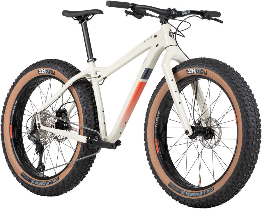 Salsa Mukluk Deore 11 Fat Tire Bike - 26" Aluminum Tan Medium Fat Bike Salsa   