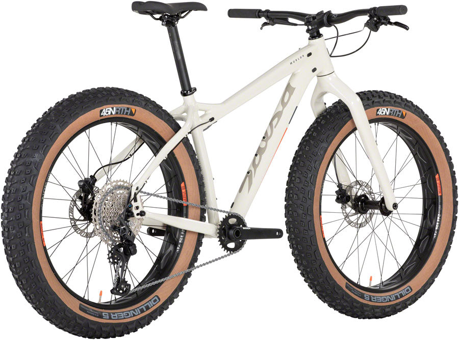 Salsa Mukluk Deore 11 Fat Tire Bike - 26" Aluminum Tan Medium Fat Bike Salsa   