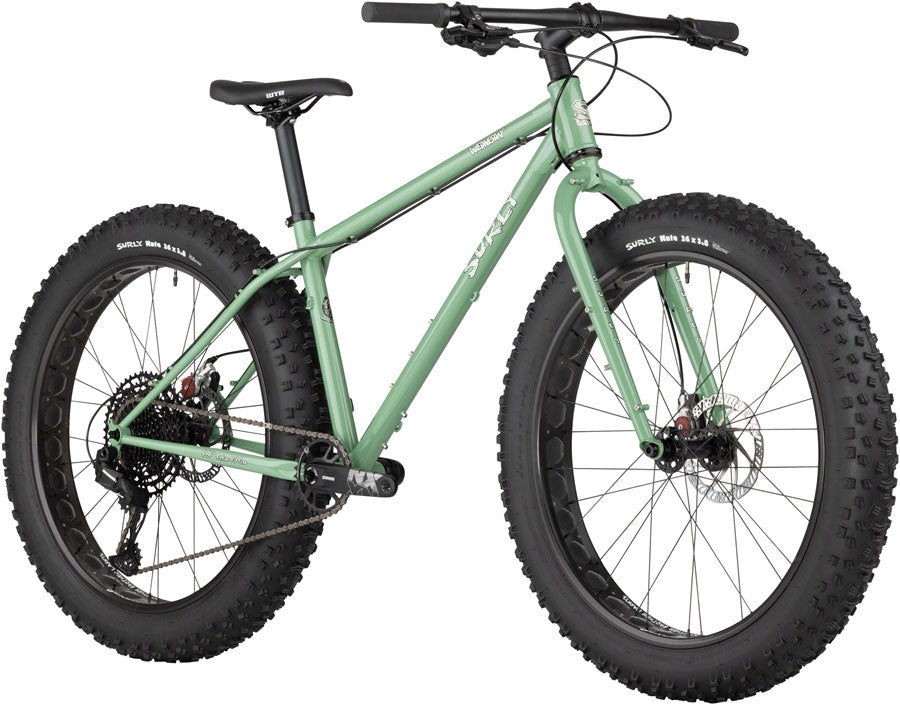 Surly Wednesday Fat Bike - 26" Steel Shangri-La Green Large Fat Bike Surly   