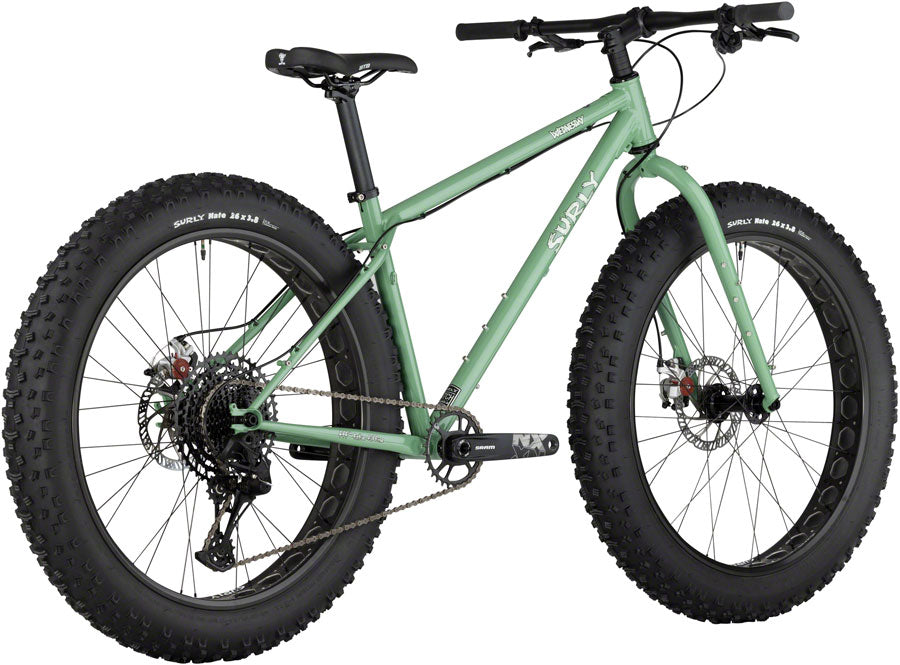 Surly Wednesday Fat Bike - 26" Steel Shangri-La Green Medium Fat Bike Surly   