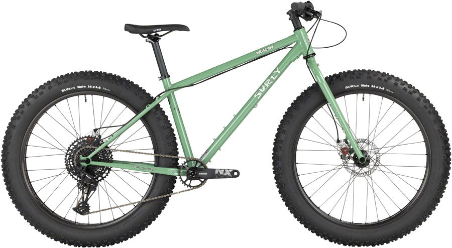 Surly Wednesday Fat Bike - 26" Steel Shangri-La Green Medium Fat Bike Surly   