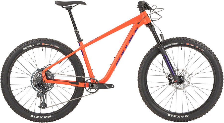 Salsa Timberjack GX Eagle 27.5+ Bike - 27.5" Aluminum Red Orange Small Mountain Bike Salsa   