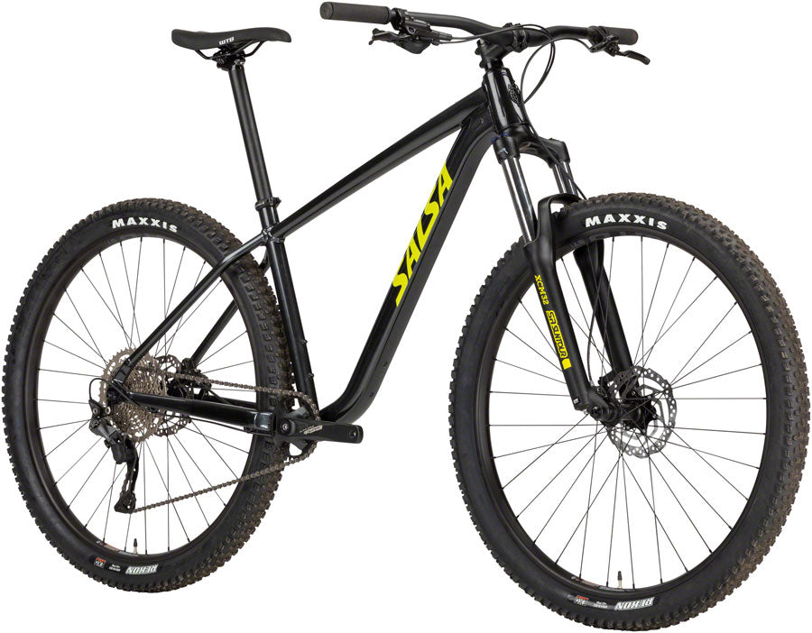Salsa Rangefinder Advent X 29 Bike - 29" Aluminum Black Small Mountain Bike Salsa   