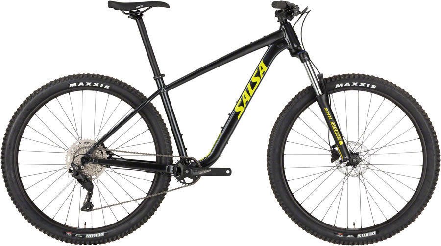 Salsa Rangefinder Deore 10 29 Bike - 29" Aluminum Black Large Mountain Bike Salsa   