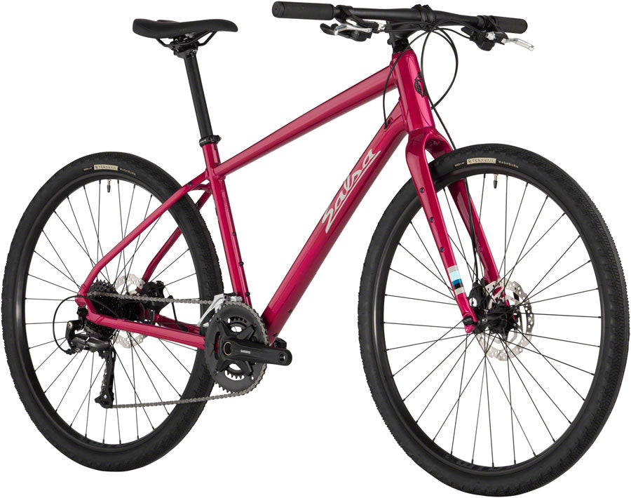 Salsa Journeyer 2.1 Flat Bar Altus 650 Bike - 650b Aluminum Ruby Red XL All-Road Bike Salsa   