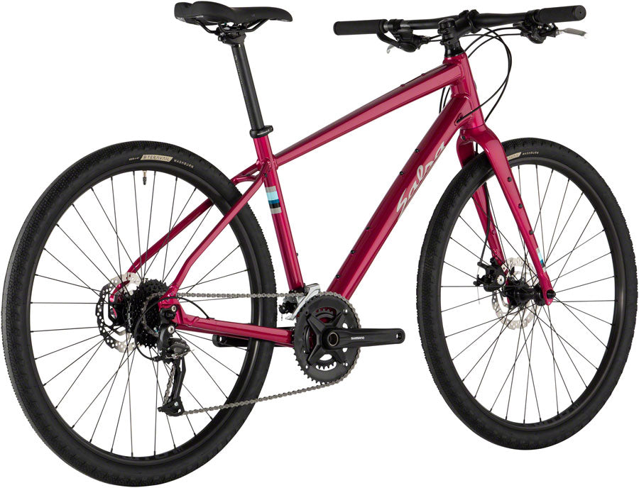 Salsa Journeyer 2.1 Flat Bar Altus 650 Bike - 650b Aluminum Ruby Red XL All-Road Bike Salsa   