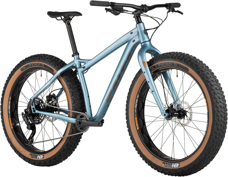 Salsa Heyday! Advent Fat Tire Bike - 26" Aluminum Blue Small Fat Bike Salsa   