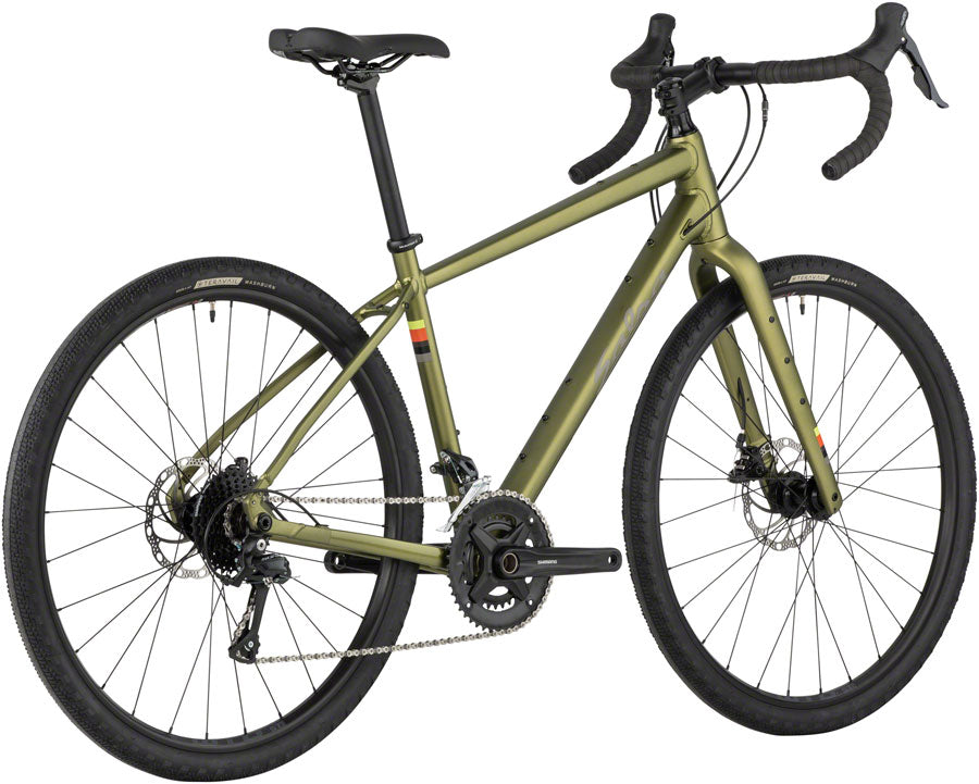 Salsa Journeyer 2.1 Sora 650 Bike - 650b Aluminum Avocado Green 53cm All-Road Bike Salsa   