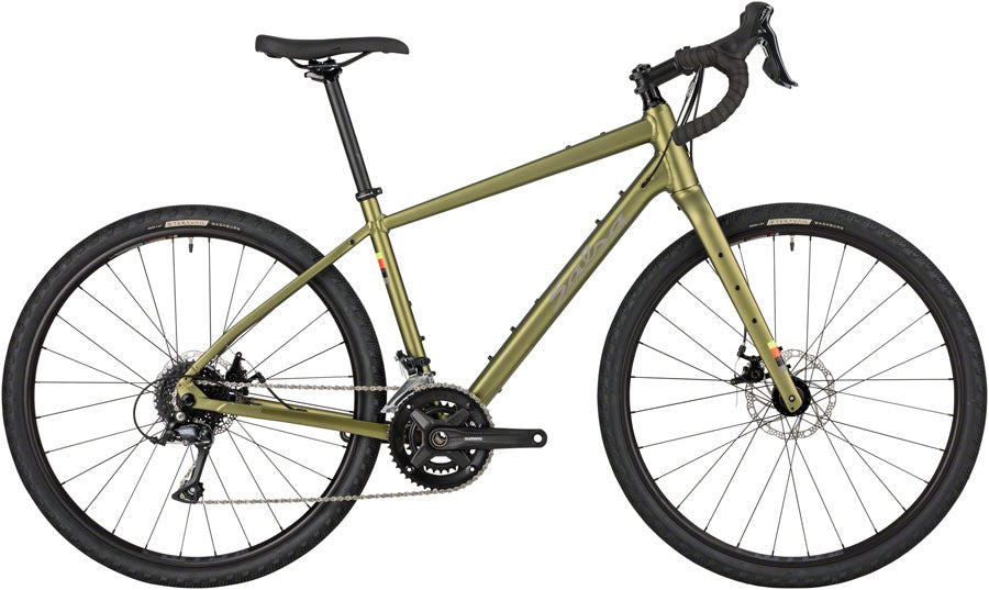 Salsa Journeyer 2.1 Sora 650 Bike - 650b Aluminum Avocado Green 53cm All-Road Bike Salsa   