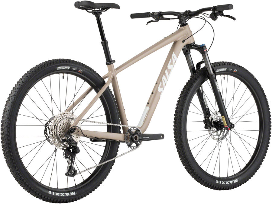 Salsa Rangefinder Deore 12 29 Bike - 29" Aluminum Tan Small Mountain Bike Salsa   