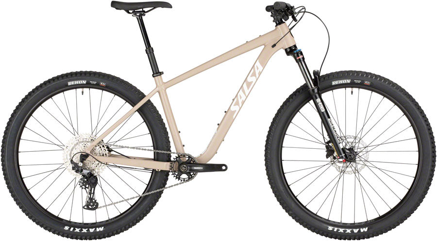 Salsa Rangefinder Deore 12 29 Bike - 29" Aluminum Tan X-Large Mountain Bike Salsa   
