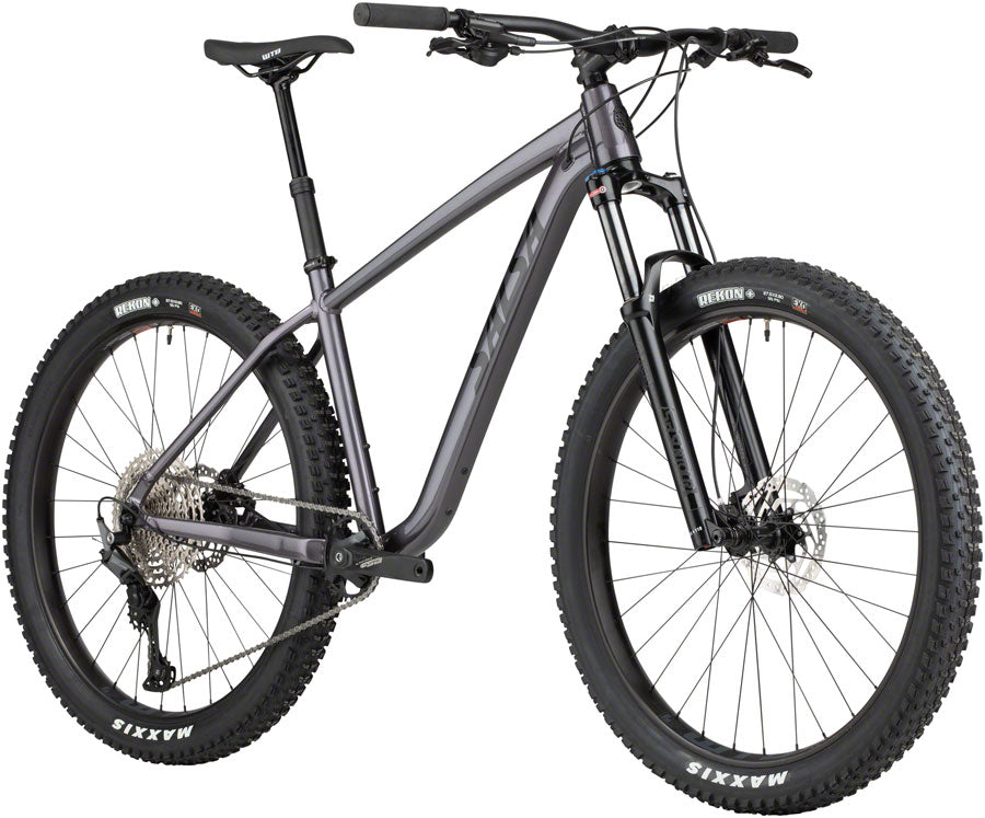 Salsa Rangefinder Deore 11 27.5+ Bike - 27.5" Aluminum Dark Gray Medium Mountain Bike Salsa   