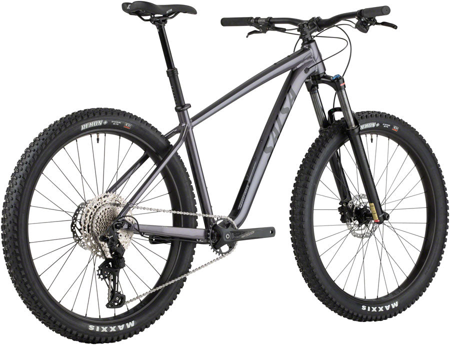 Salsa Rangefinder Deore 11 27.5+ Bike - 27.5" Aluminum Dark Gray Medium Mountain Bike Salsa   