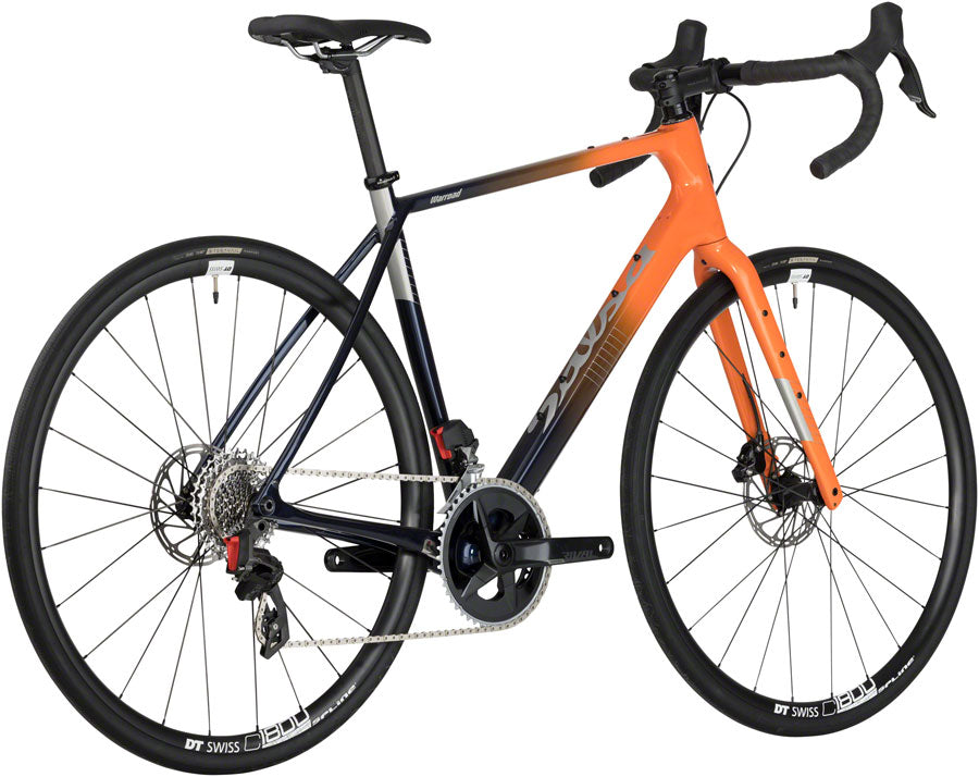 Salsa Warroad C Rival AXS Bike - 700c Carbon Orange / Purple Fade 54.5cm All-Road Bike Salsa   