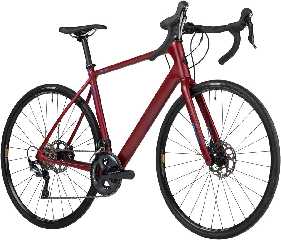 Salsa Warroad C Ultegra Bike - 700c Carbon Dark Red 57.5cm All-Road Bike Salsa   