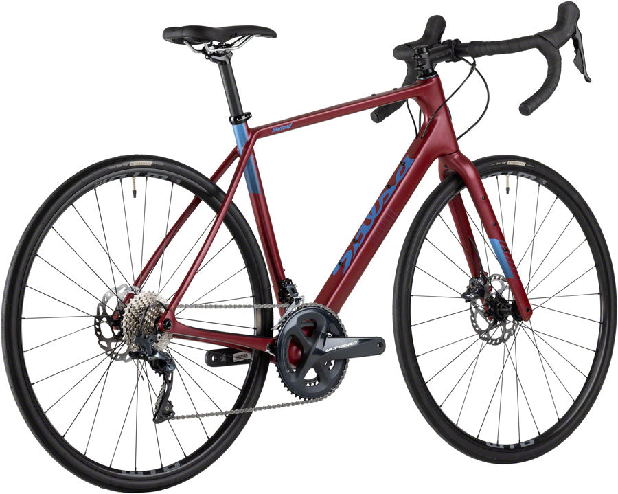 Salsa Warroad C Ultegra Bike - 700c Carbon Dark Red 57.5cm All-Road Bike Salsa   