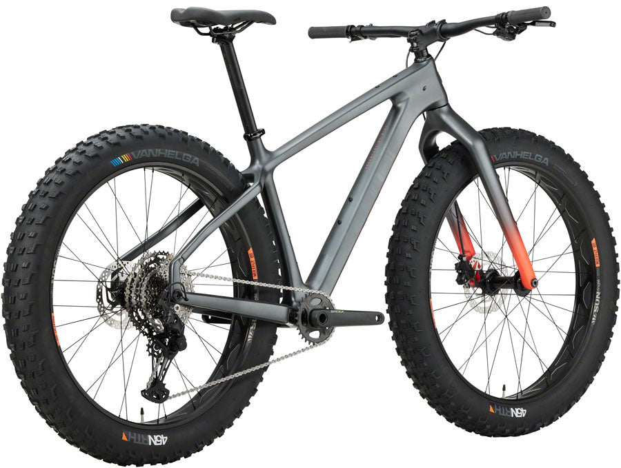 Salsa Beargrease Carbon Cues 11 Fat Bike - 27.5" Carbon Gray Small Fat Bike Salsa   