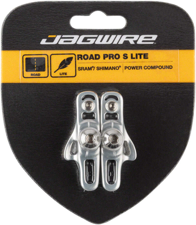Jagwire Road Pro S Brake Pads SRAM/Shimano Silver Brake Pads Jagwire   