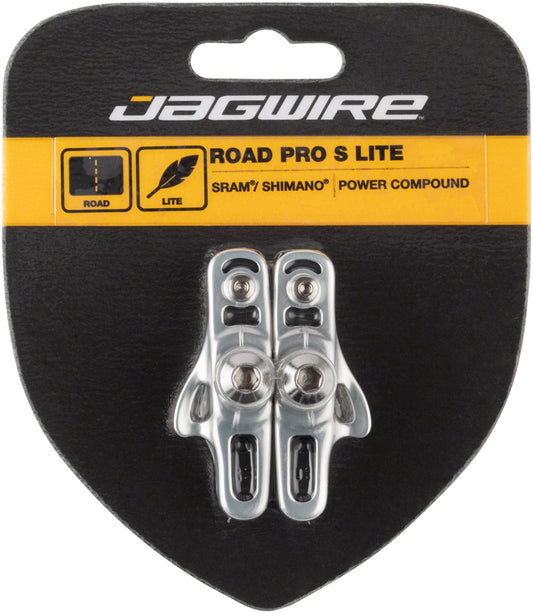 Jagwire Road Pro S Brake Pads SRAM/Shimano Silver Brake Pads Jagwire   