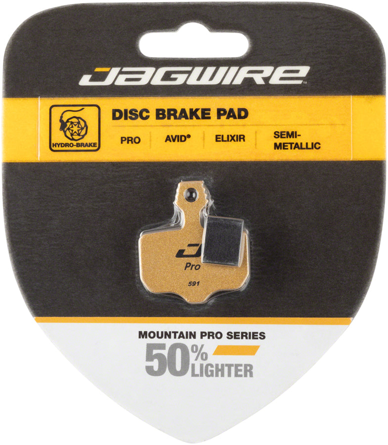 Jagwire Mountain Pro Alloy Backed Semi-Metallic Disc Pads Avid Elixir R CR Mag 1 3 5 7 9 X.O XX World Cup Disc Brake Pads Jagwire   