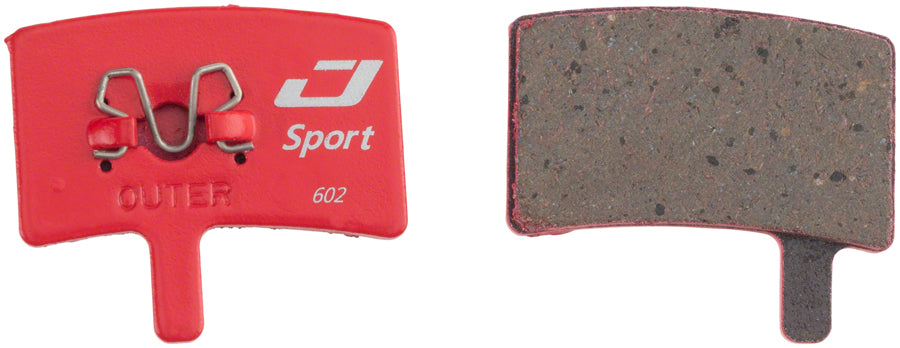 Jagwire Mountain Sport Semi-Metallic Disc Brake Pads Hayes Stroker Trail Stroker Carbon Stroker Gram Disc Brake Pads Jagwire   