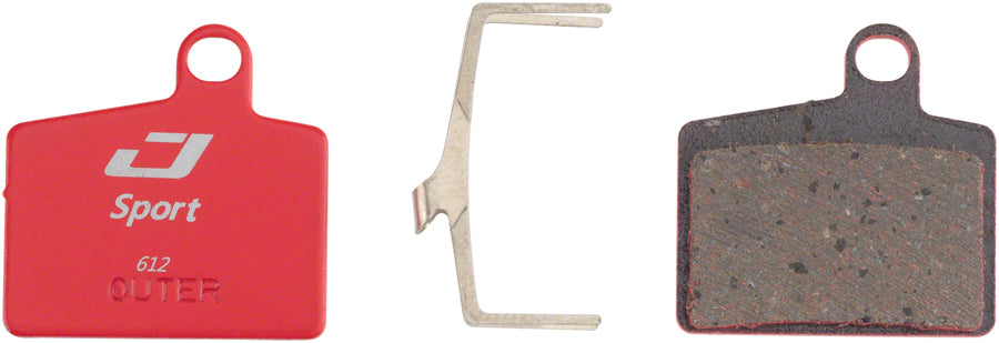 Jagwire Mountain Sport Semi-Metallic Disc Brake Pads for Hayes Stroker Ryde Disc Brake Pads Jagwire   