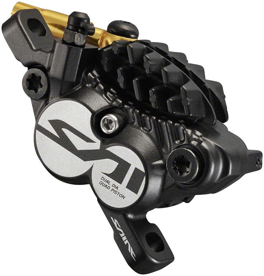 Shimano Saint BL-M820-B/BR-M820 Disc Brake Lever - Front Hydraulic Post Mount Finned Metal Pads BLK Disc Brake & Lever Shimano   