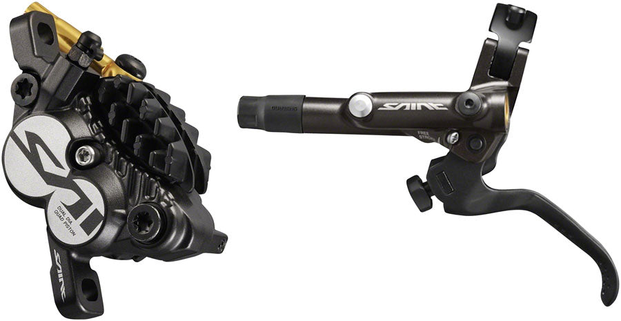 Shimano Saint BL-M820-B/BR-M820 Disc Brake Lever - Front Hydraulic Post Mount Finned Metal Pads BLK Disc Brake & Lever Shimano   