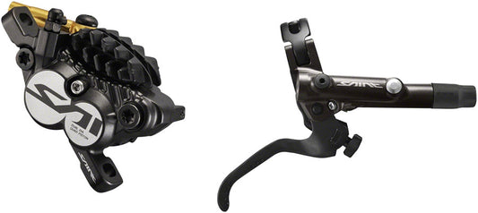 Shimano Saint BL-M820-B/BR-M820 Disc Brake Lever - Rear Hydraulic Post Mount Finned Metal Pads BLK Disc Brake & Lever Shimano   