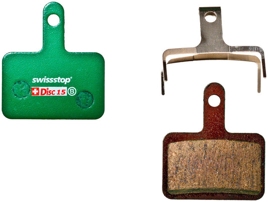 SwissStop Disc C Disc Brake Pad Set - Disc 15 For ShimanoDeore/Alivio/Acera 2-Piston Calipers Disc Brake Pads SwissStop   