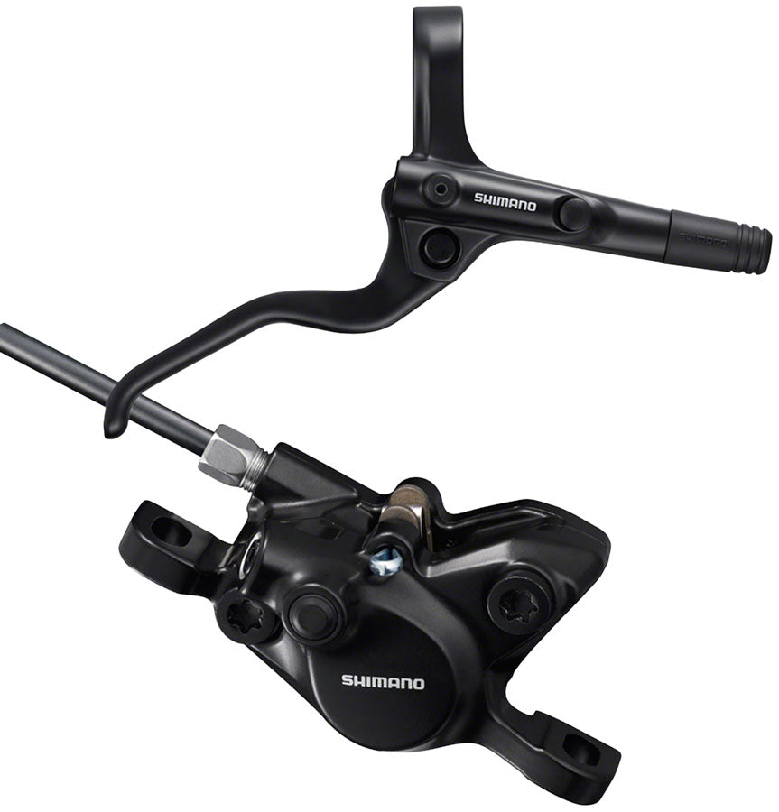 Shimano BR-MT200 Disc Brake BL-MT201 Lever - Rear Hydraulic 2-Piston Post Mount BLK Disc Brake & Lever Shimano   